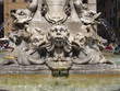 obelisk brunnen platz rotonda in rom