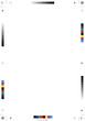 Document with calibration printing marks