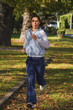 Running woman