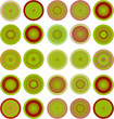 retro color background pattern (vector)