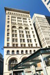 downtown office building with upward angle
