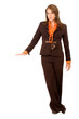 business woman display
