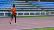 running