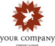 logo mit einhorn
