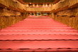 chairs in a theater or auditorium