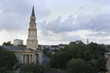 Charleston SC skyline with church
