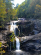 Waterfall in Tennessee during the autumn