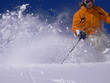 Spaß im Tiefschnee