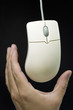 hang mouse on hand