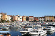 Marina in Rabac (Kroatien)
