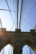 Wires on the Brooklyn Bridge