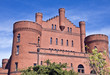 Old armory building on campus of Wisconsin University at Madison