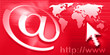 internet - e-mail - red
