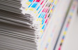 CMYK printing sheet color bars CMYK printing sheet color bars