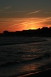 Coucher de soleil sur la mer