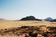 Hills in desert