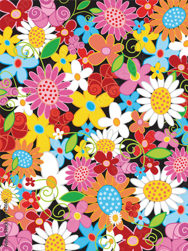 spring flower power background spring flower power background