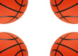 ����: Orange basketballs isolated on the white background � Elnur #4797680