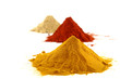 pile of ground turmeric pile of ground turmeric