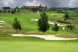 the golf course in Karlstejn
