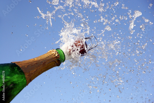 Photo: Champagne bottle Champagne bottle