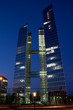Highlight Towers, München, nachts