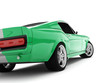Green Classical Sports Car