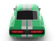 Green Classical Sports Car