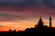coucher de soleil, montmartre, Paris