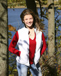 teenager at the lake