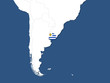 Uruguay map