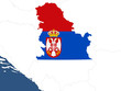 Serbia map