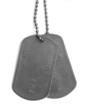 hanging dog tags