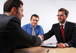 handshake over signed cotract 2 handshake over signed cotract 2