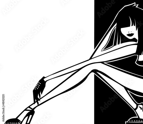 Glamour model Glamour model