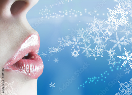 Photo : Schneeflocken Schneeflocken