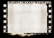 Grunge film frame Grunge film frame