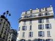 Immeuble blanc, Lampadaire, Paris 10, France Immeuble blanc, Lampadaire, Paris 10, France