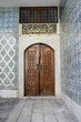 Ancient door at Topkapi palace