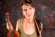 Girl with violin