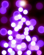 Blurred christmas lights