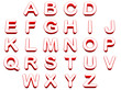 alphabet relief alphabet relief