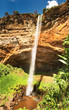 Waterfall Sipi Falls in Uganda
