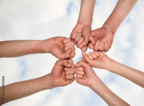 Photo: fists fists