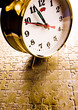 Alarm clock on jigsaw