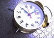 Clock on jigsaw