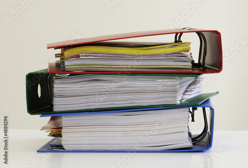 Photo: classeurs classeurs