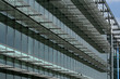 side of long windowed office building