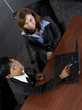 Two female business