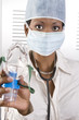 Female african doctor Female african doctor